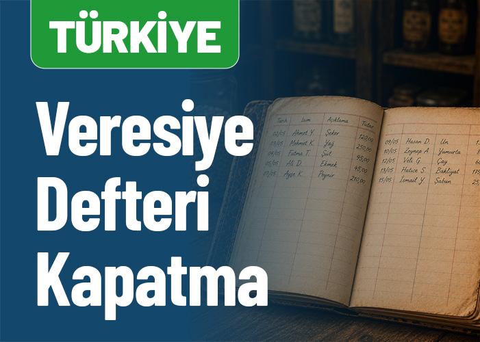 Veresiye Defteri Kapatma