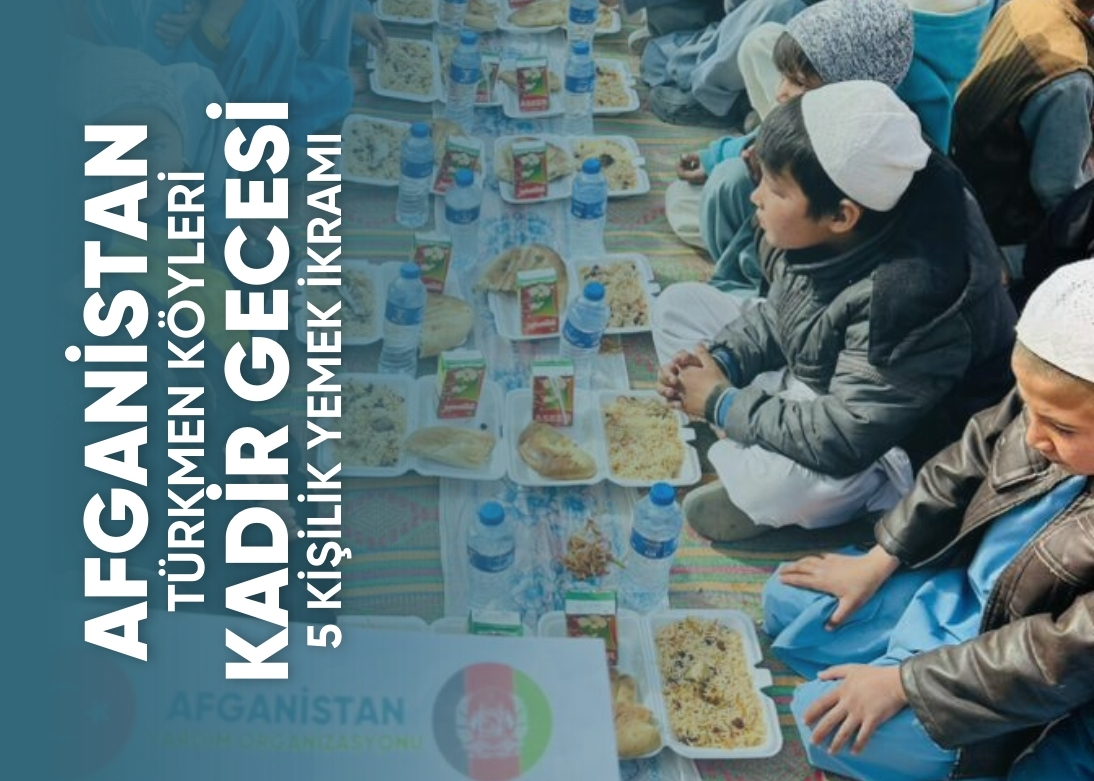 Afganistan Türkmen Köyleri Yemek İkramı