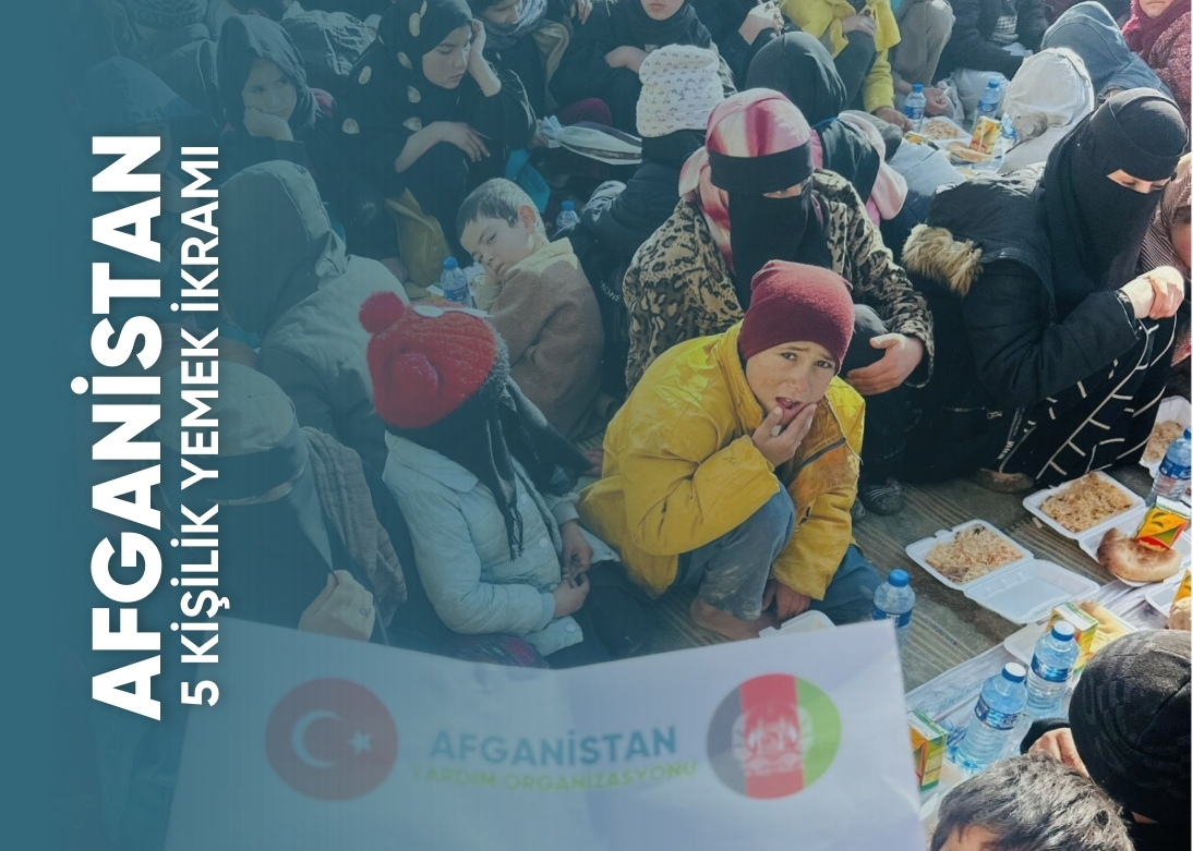 Afganistan Türkmen Köyleri Yemek İkramı