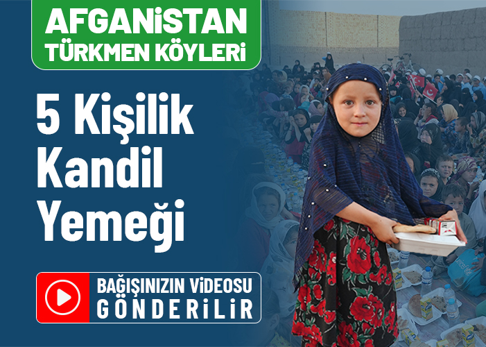 Mevlid Kandili Afganistan (Türkmen Köyleri) Yemek İkramı