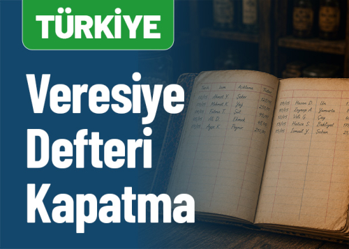 Veresiye Defteri Kapatma