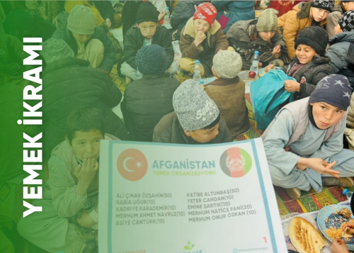 Kandil Afganistan Türkmen Köyleri Yemek İkramı