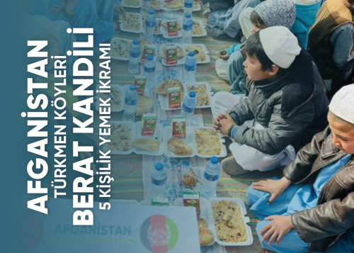 Kandil Afganistan Türkmen Köyleri Yemek İkramı