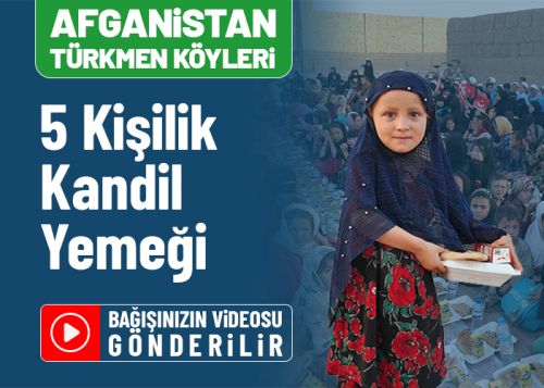 Mevlid Kandili Afganistan (Türkmen Köyleri) Yemek İkramı
