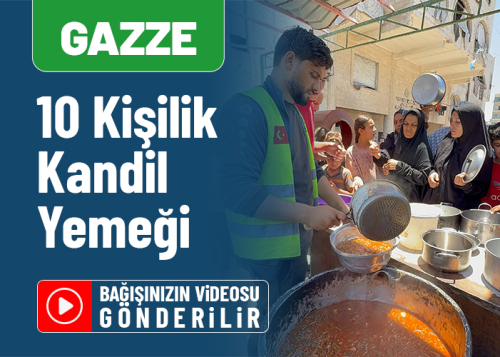 Mevlid Kandili Gazze Yemek İkramı